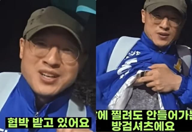 김상욱, "테러 협박에도 시민 속으로" 방검 셔츠 입고 유세 강행…野 "선거용 공포쇼"