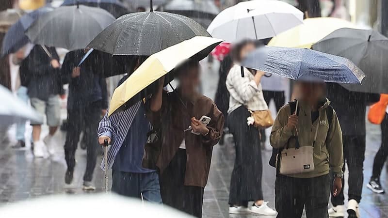 월요일 강원·충북·경북 오전까지 비…강원산지 1㎝ 안팎 눈