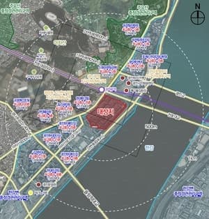 광장극동아파트, 한강변 2049세대 랜드마크로 재건축…정비구역 지정 고시