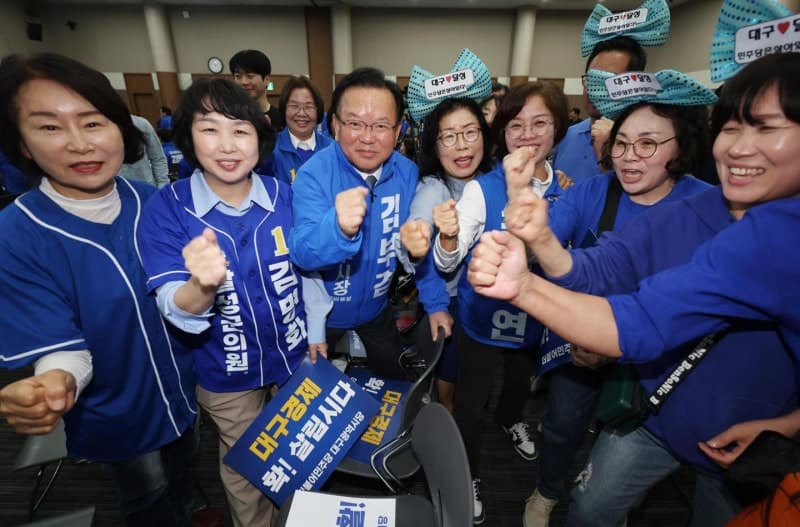 김부겸, 보훈·복지 공약 발표 "독립기념관 대구 분원 추진"…민주당 특검법엔 "심사숙고해야"
