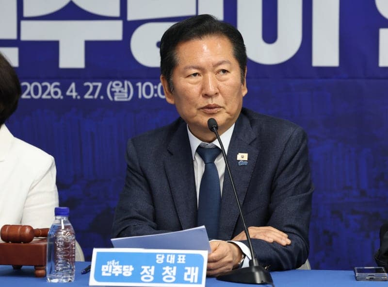 정청래 "조작기소 특검 시점, 국민·당원·의원 총의 모아 선택"