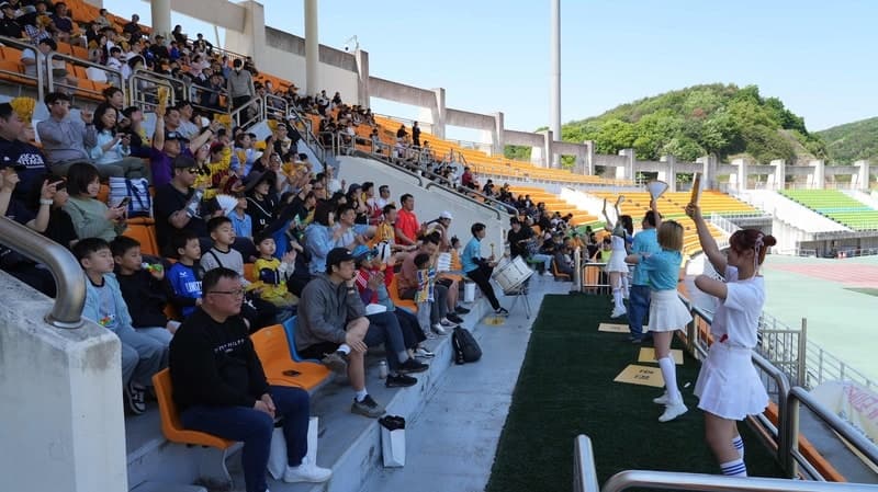 춘천시민축구단, FC목포 꺾고 어린이날 홈 관중에 승리 선물하며 16강 진출