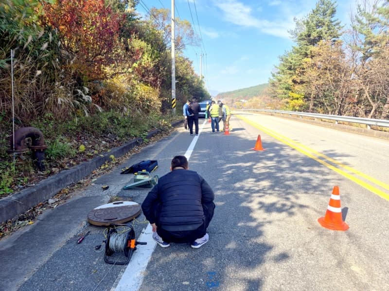 “싱크홀 원천봉쇄” 양양군, 지하시설물 629km 전산화 연내 마무리…지반침하 대응 만전