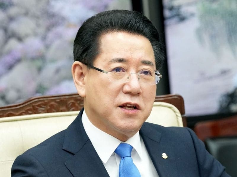 김영록 전남지사, SK에 "전남광주통합특별시 반도체 팹 설립" 요청