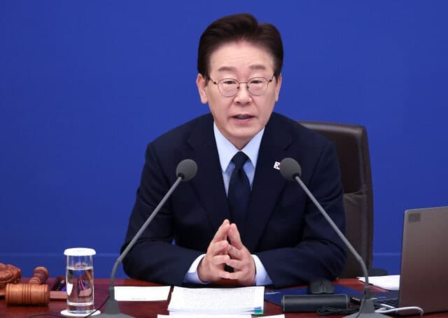 이재명 대통령 "부분 개헌이 현실적…내일 국회서 표결해달라"