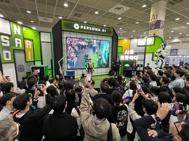 페르소나AI, AI EXPO KOREA 2026서 피지컬AI 로봇 공개 시연… "에이전틱 기술"에 인파 몰려