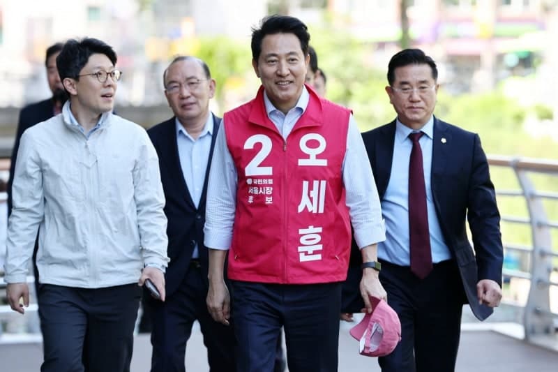 오세훈 "신장개업 해놓고 원조 주장" 정원오 부동산 공약 비판