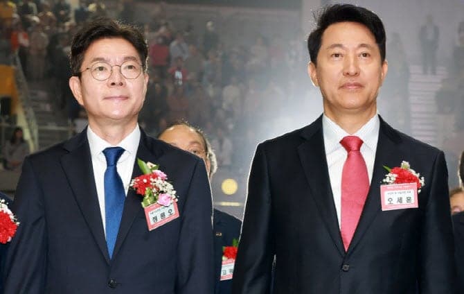 오세훈, 정원오 '용산 1만호' 직격 "닭장 아파트촌 만들거냐…충격적 무책임"