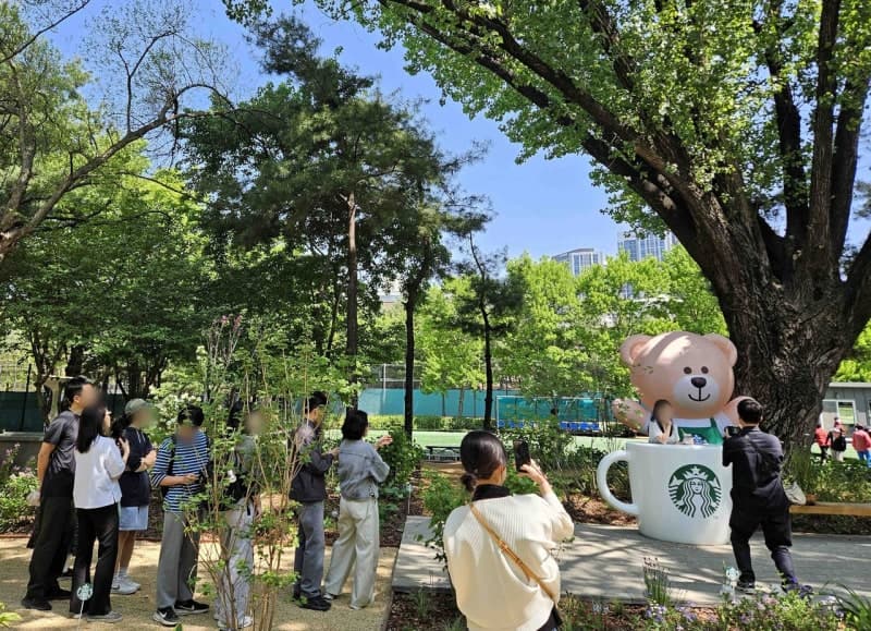 "굿즈부터 무소음 영화까지" 스타벅스, 서울숲서 친환경 이벤트 개최