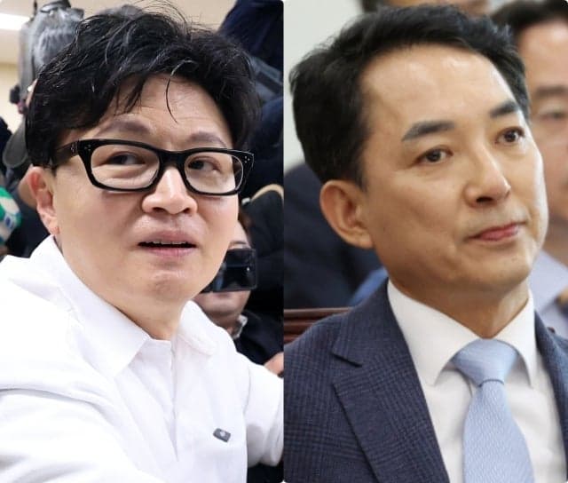 '지도부 총출동' 박민식 vs '친한계 불참' 한동훈…600m 거리 동시 개소식