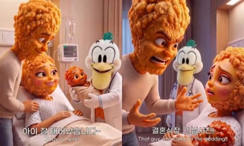페리카나, '불륜 연상 AI 광고' 논란에 고개 숙여 사과