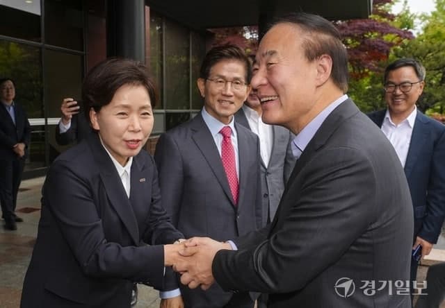 양향자, 삼성 기흥캠퍼스서 "K-반도체 규제 프리존 완성할 것" 선언