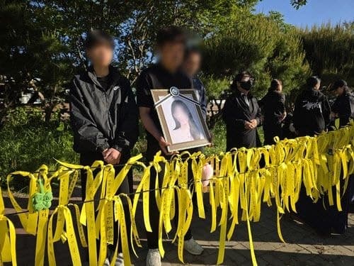 "눈도 못 감고 죽은 딸" 광주 피살 여고생 아버지의 절규…유족 오열