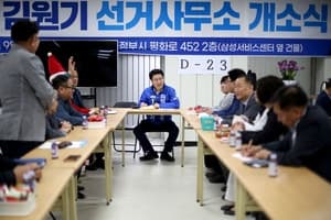 김원기 의정부시장 후보, "시 복지정책·재정구조 개선해야" 강조