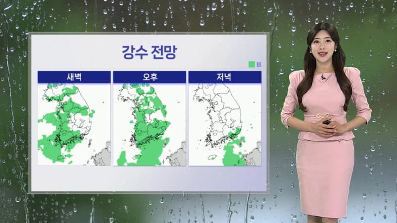 전국 12일 요란한 비, 돌풍·우박 주의