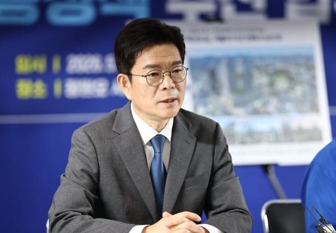 정원오 "2031년까지 서울 주택 36만호 공급" 발표…"오세훈 외면한 노후 주거 문제에 관심"