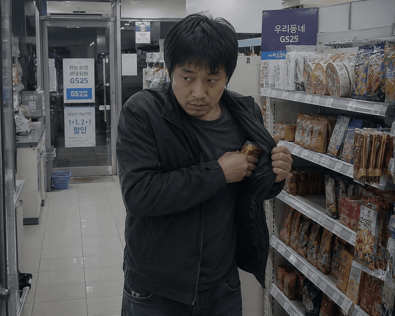 생활고에 1만7천원 생수·빵 훔친 30대…처벌 대신 온정 택한 경찰