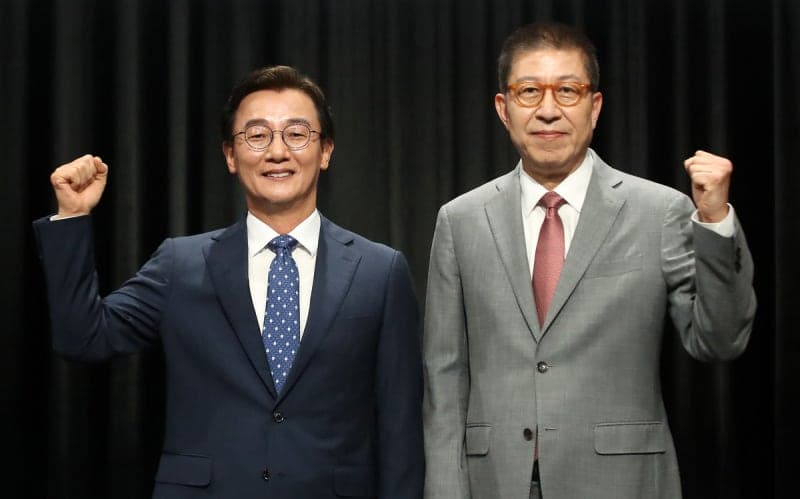 전재수 "엘시티 안 파나" vs 박형준 "천정궁 방문 답 이끌어"…네거티브 공방 치열