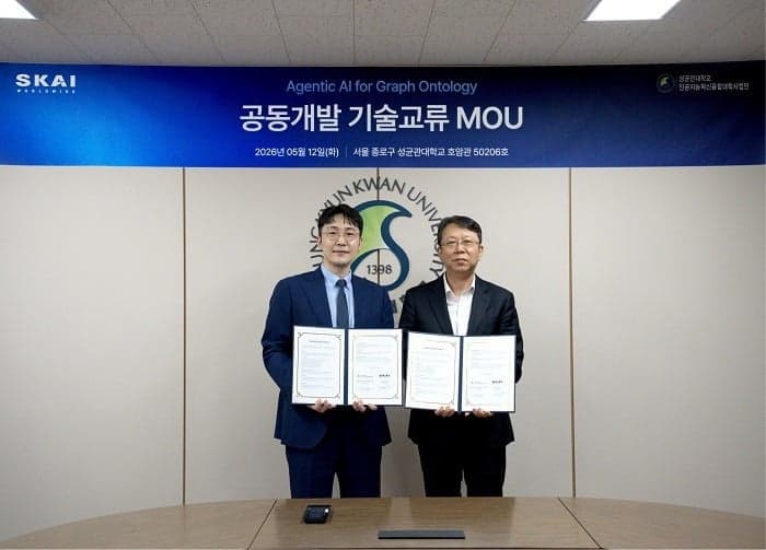 SKAI월드와이드, 성균관대와 '에이전틱 AI' 공동 개발 MOU 체결