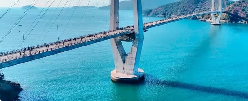 “1km당 1500원”...‘여수 기부런’ 해상교량 달린다