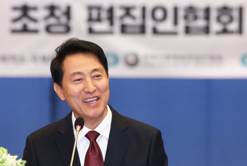오세훈 "정청래 사회·김어준 방송도 좋다"…정원오에 양자토론 재차 제안