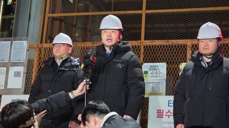 경찰, '신안산선 공사 사망 사고' 포스코이앤씨 현장소장 피의자 소환 조사