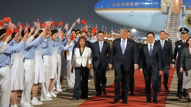 “역사적” “새 이정표”…中 매체, 트럼프 방중 '우호 분위기' 총력