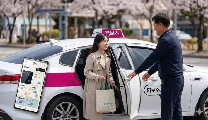 포항 공공택시 호출앱 '타보소', 18일부터 카카오 가맹택시까지 호출 확대