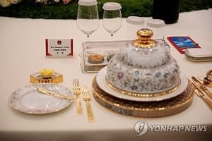 트럼프 맞춤 만찬, 미중 '식탁 외교'의 메시지
