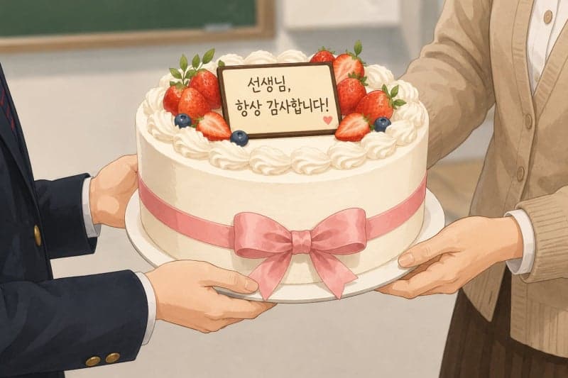 "스승의 날 케이크, 교사는 먹지 마라"…교육청 안내 '시끌'