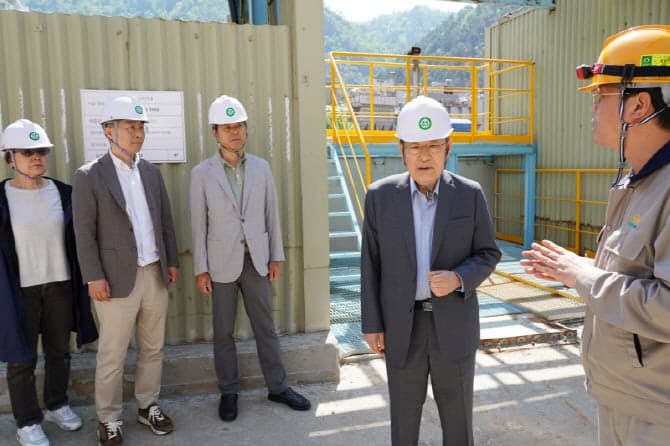 영풍 사외이사 전원, 석포제련소 방문해 "친환경·안전 경영 강화" 현장 점검