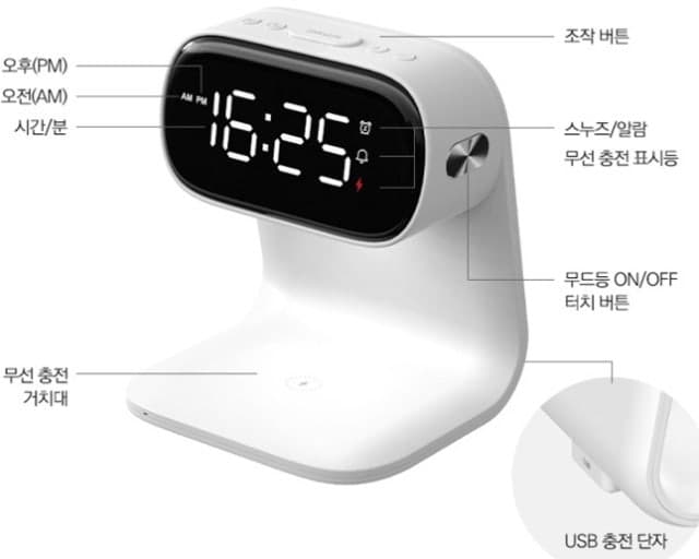 "충전기? 시계 또는 조명?"…관세청, '무선충전 무드등 시계' 충전기로 분류 확정