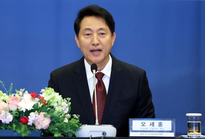 오세훈 "서울야외도서관 전 자치구 확산"…창동 K-엔터타운 등 문화예술 공약 발표