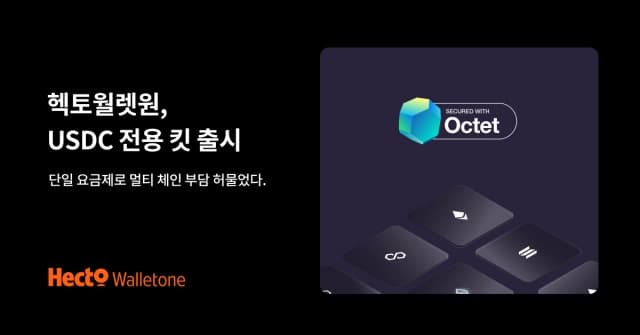 헥토월렛원, 스테이블코인 USDC 전용 요금제 'USDC 킷' 출시