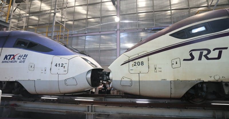 KTX·SRT 두 열차가 하나로 '철컥' 연결…호남정비단서 고속철도 통합 '성큼'