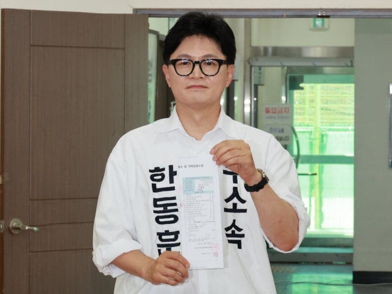 한동훈 "보선 승리해 배지 달고, 민주당 폭거 박살 낼 것"