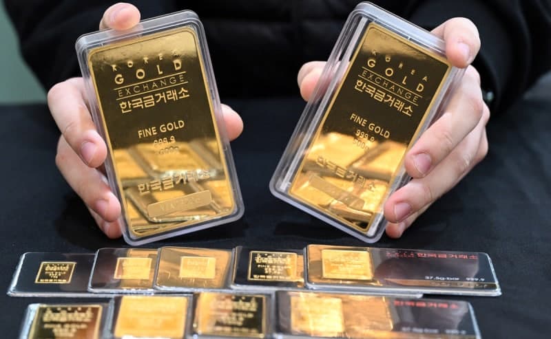 미국 국채 금리 급등에 金가격 '털썩'…금 ETF·ETN 수익률 둔화