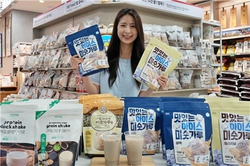 "미숫가루도 당 관리" 롯데마트, 저당·고단백 미숫가루 신제품 출시