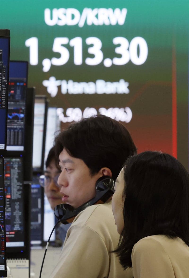 美 국채금리 상승에 고삐 풀린 환율, 1513원 고공행진…외인 이탈 가속