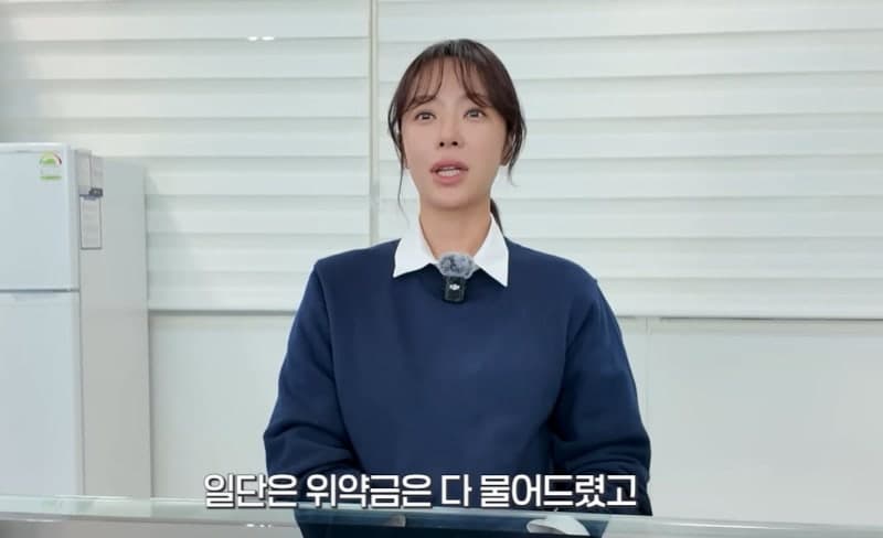 황정음, '43억 횡령' 논란·이혼 후 1년 만 복귀 "광고 위약금 다 물었다"
