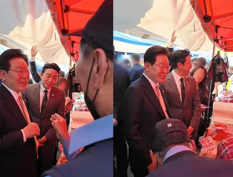 "7000만원 물렸는데 3억5000 벌었다"…李대통령에 주식 수익 자랑한 시장 상인