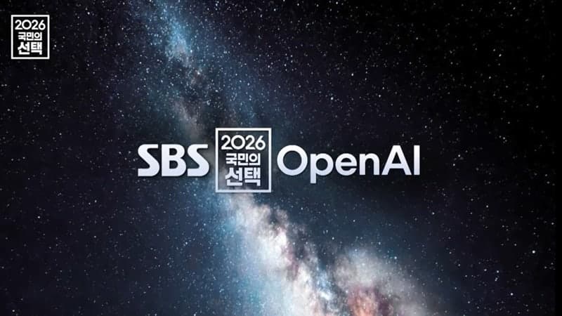 SBS, 오픈AI와 손잡고 'AI 선거방송' 선보인다…GPT-5.5가 당선자 예측