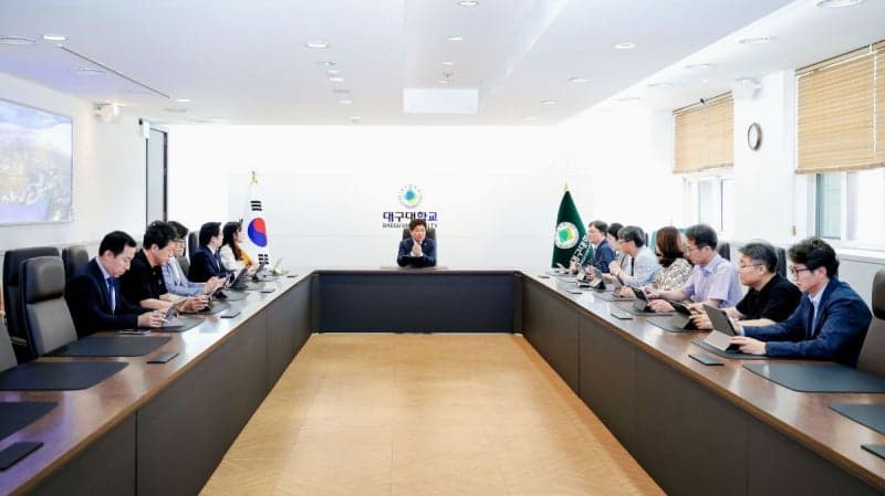 대구대, 46개월간 종이 23만 장 절감…'페이퍼리스 회의'로 ESG 경영 실천