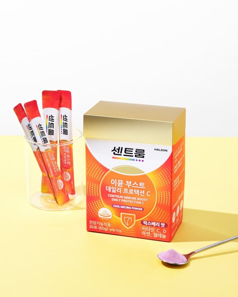 "하루 한 포" 센트룸, 면역 비타민 '이뮨 부스트 데일리 프로텍션 C' 신제품 출시