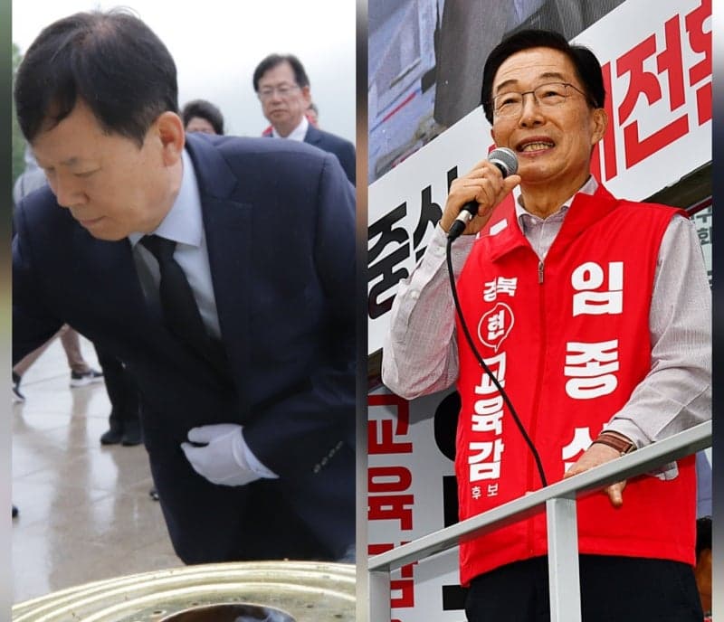 김상동·임종식 경북교육감 후보, 공식 선거운동 돌입…"아이 한 명도 포기하지 않는 교육"