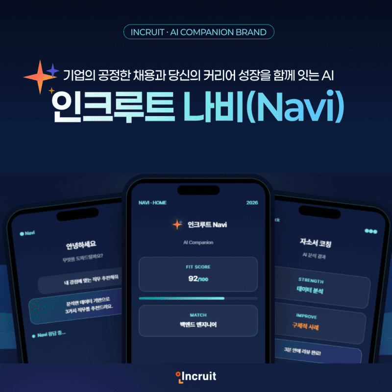 인크루트, 채용 특화 AI '나비' 공개…"공정 채용·커리어 성장 잇는다"