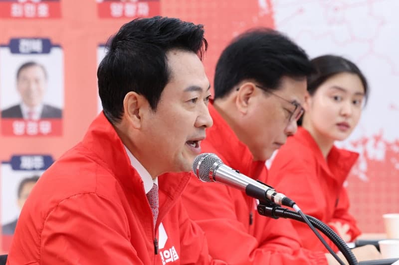 장동혁 "李, 정원오 선거운동원으로 나서…안전팔이 정치 선동"