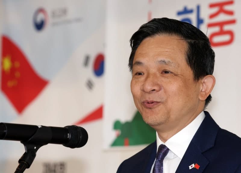 다이빙 中대사 "李 대통령, 혐중 부추기는 가짜뉴스 비판…높이 평가"