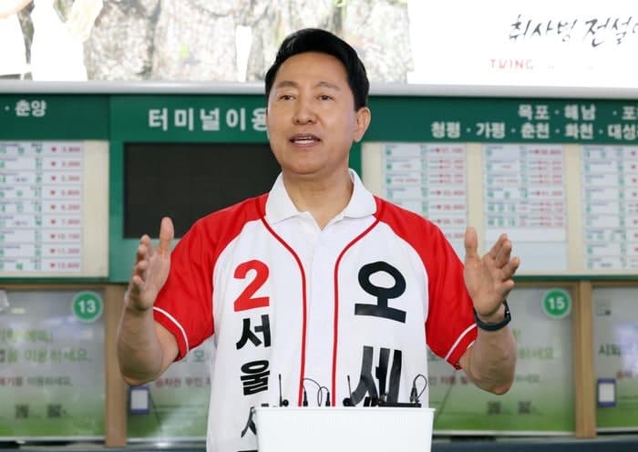 오세훈 "정원오 무능·부패 계속 밝혀져…지지율 격차 축소 사필귀정"