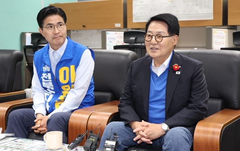 박지원 "김관영, 루비콘강 건너…이재명 정부 성공 위해 이원택 지지해야"